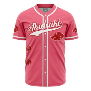 Maillot de baseball Akatsuki Rose Uchiha Shippuden