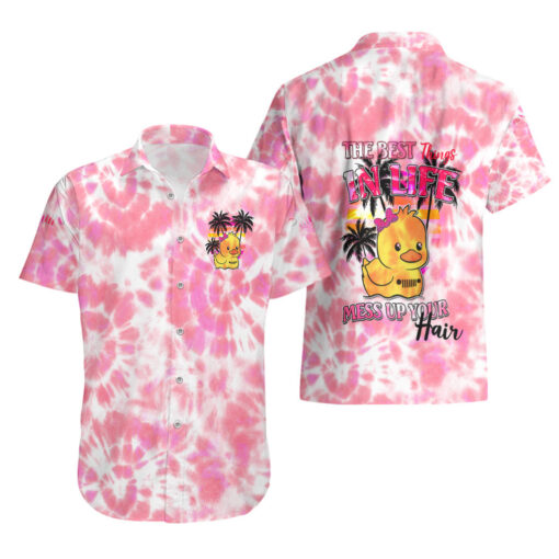 Chemise hawaïenne Jeep Rose Tie Dye Les meilleures choses dans la vie – Image 3