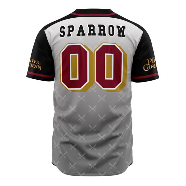 Maillot de baseball Sparrow Pirates des Caraïbes V1 Disney – Image 3