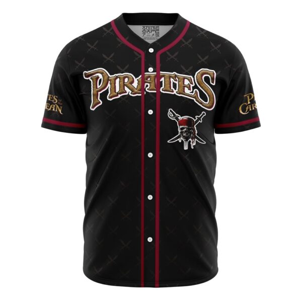 Maillot de baseball Sparrow Pirates des Caraïbes V2 Disney