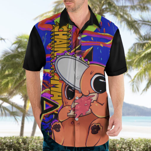 Chemise hawaïenne Pochita Chainsaw Man – Image 3