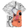 Chemise hawaïenne Pochita Mix Manga