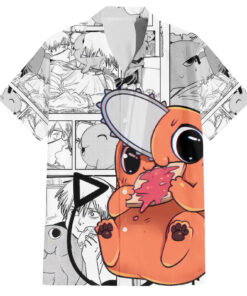Chemise hawaïenne Pochita Mix Manga