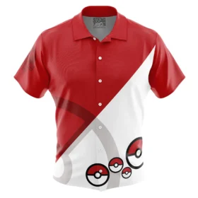 Chemise hawaïenne Pokéball Pokémon