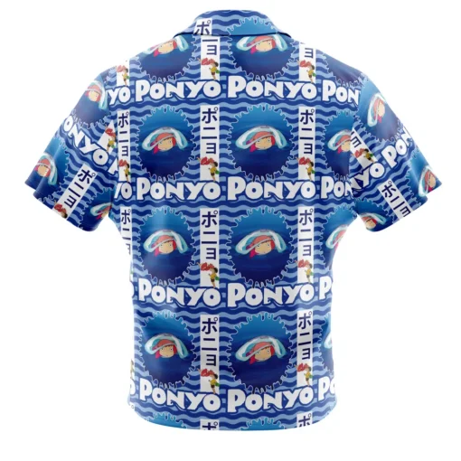 Chemise hawaïenne Ponyo Studio Ghibli – Image 2