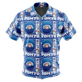 Chemise hawaïenne Ponyo Studio Ghibli
