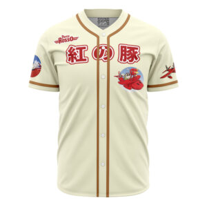 Maillot de baseball Porco Rosso Studio Ghibli
