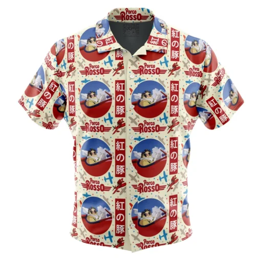 Chemise hawaïenne Porco Rosso Studio Ghibli