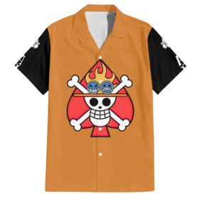 Chemise hawaïenne Portgas D. Ace One Piece