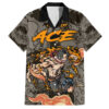 Chemise hawaïenne Portgas D. Ace Poing de feu One Piece Anime Mix Manga
