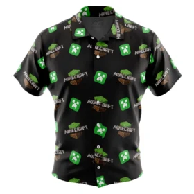Chemise hawaïenne Power Minecraft