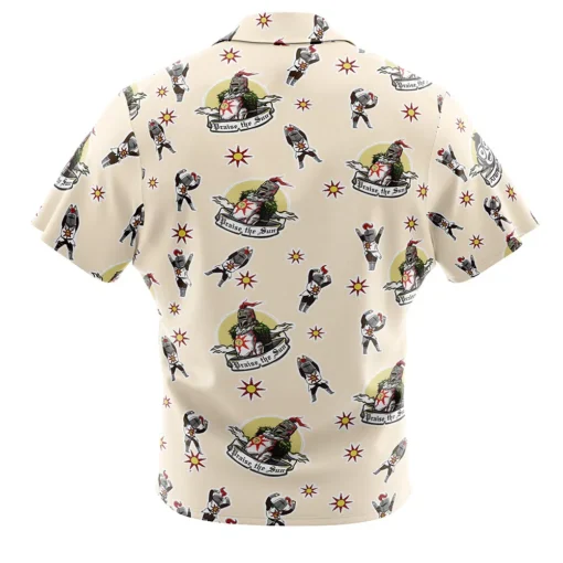 Chemise hawaïenne Motif Praise the Sun Dark Souls – Image 2