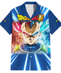 Chemise hawaïenne Prince Vegeta Dragon Ball Anime