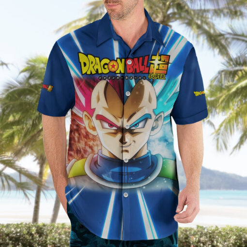 Chemise hawaïenne Prince Vegeta Dragon Ball Anime – Image 3