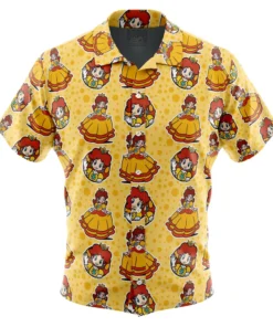 Chemise hawaïenne Princesse Daisy Mario Bros