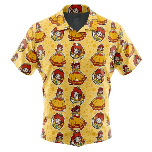 Chemise hawaïenne Princesse Daisy Mario Bros