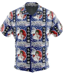 Chemise hawaïenne Princesse Mononoké Studio Ghibli