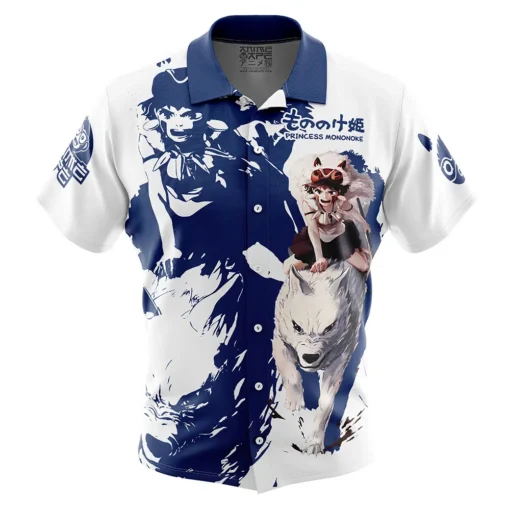 Chemise hawaïenne Princesse Mononoké