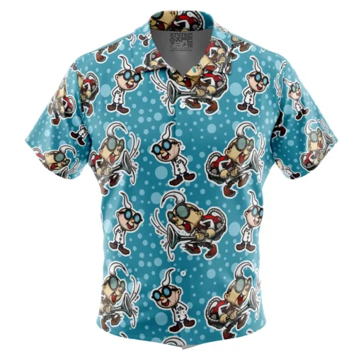 Chemise hawaïenne Professeur E. Gadd Mario Bros