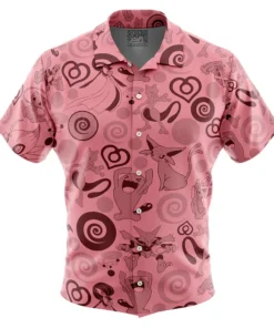 Chemise hawaïenne Pokémon Type Psy