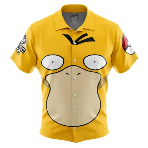 Chemise hawaïenne Visage Psykokwak Pokémon