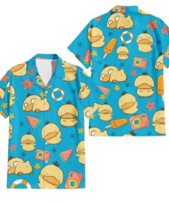 Chemise hawaïenne Psyduck
