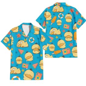 Chemise hawaïenne Psyduck