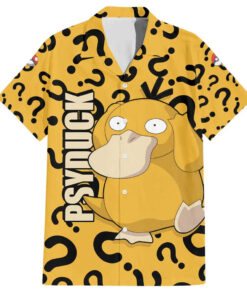 Chemise hawaïenne Psyduck Pokémon Anime