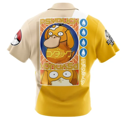 Chemise hawaïenne Psykokwak Pokémon – Image 2
