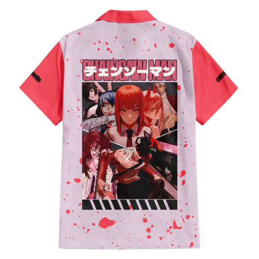 Chemise hawaïenne Sécurité publique Chainsaw Man Anime – Image 2