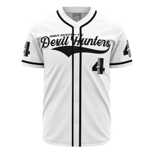 Maillot de baseball Chasseurs de Démons Sécurité Publique Chainsaw Man