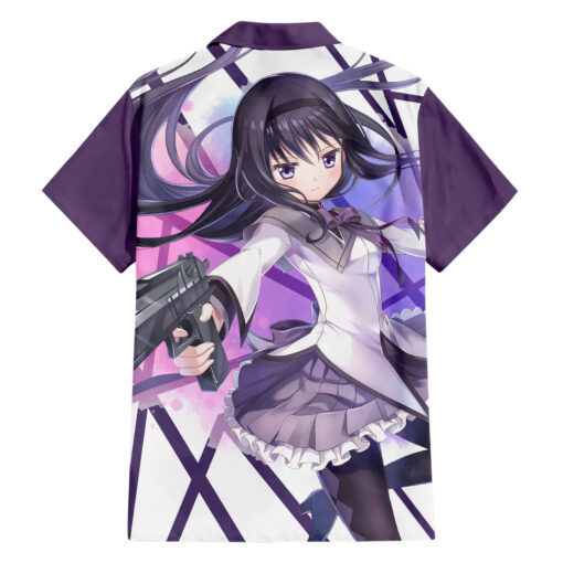 Chemise hawaïenne Puella Magi Madoka Magica Akemi Homura – Image 2