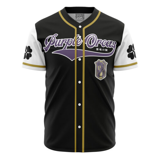 Maillot de baseball Orcs Violets Black Clover