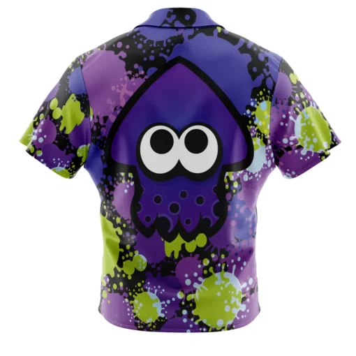 Chemise hawaïenne Calmar violet Aloha Splatoon – Image 2