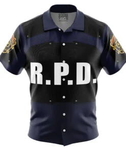 Chemise hawaïenne Leon Kennedy Resident Evil