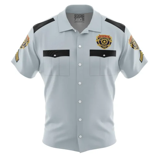 Chemise hawaïenne Raccoon Police Department Resident Evil