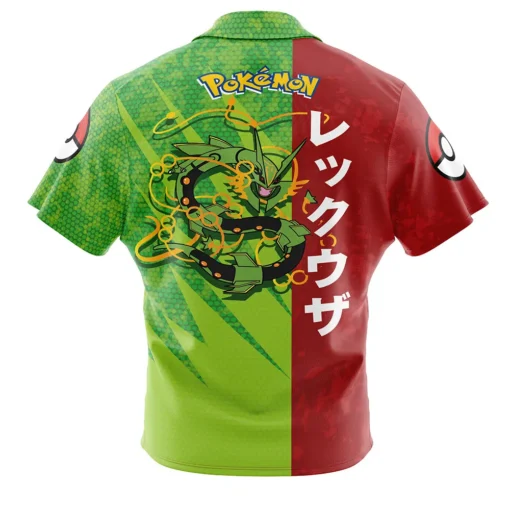 Chemise hawaïenne Attaque Rayquaza Pokémon – Image 2
