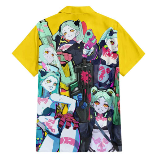 Chemise hawaïenne Rebecca Cyberpunk Edgerunners Anime – Image 2