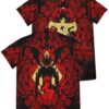 Chemise hawaïenne Asta rouge