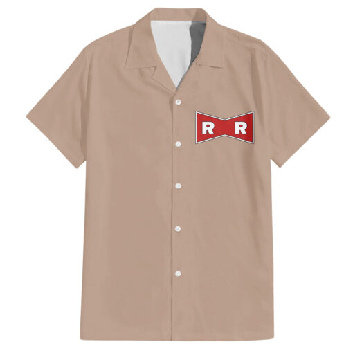 Chemise hawaïenne Armée du Ruban Rouge