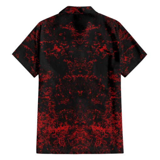 Chemise hawaïenne Red Riot Eijiro My Hero Academia style grunge sang – Image 2