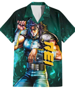Chemise hawaïenne Rei Hokuto no Ken Anime Manga Mix
