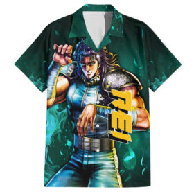 Chemise hawaïenne Rei Hokuto no Ken Anime Manga Mix