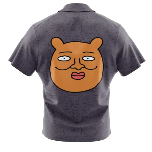 Chemise hawaïenne Reigen Arataka Ours Mob Psycho100 – Image 2