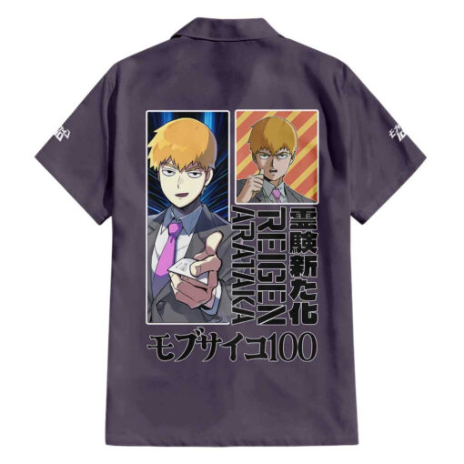 Chemise hawaïenne Reigen Arataka Mob Psycho 100 Anime – Image 2