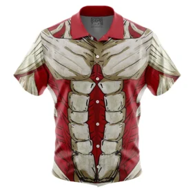 Chemise hawaïenne Titan Cuirassé L’Attaque des Titans