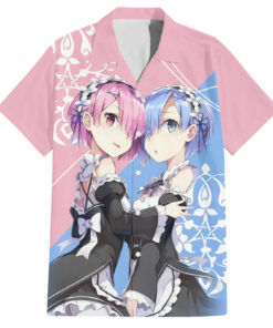 Chemise hawaïenne Rem & Ram Re Zero
