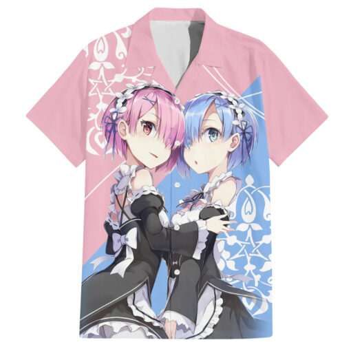 Chemise hawaïenne Rem & Ram Re Zero