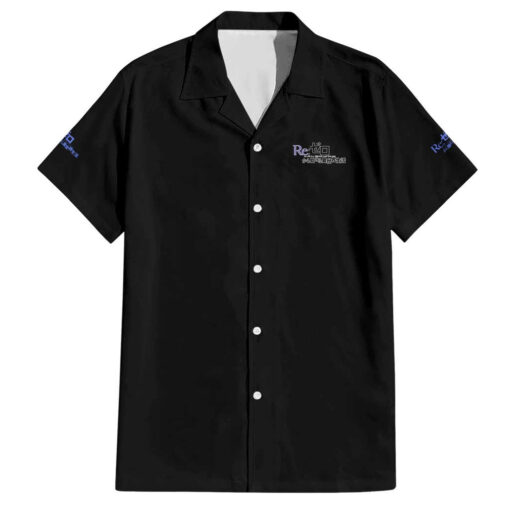 Chemise hawaïenne Rem Re Zero style streetwear Anime