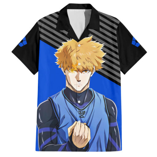 Chemise hawaïenne Rensuke Kunigami Blue Lock Anime